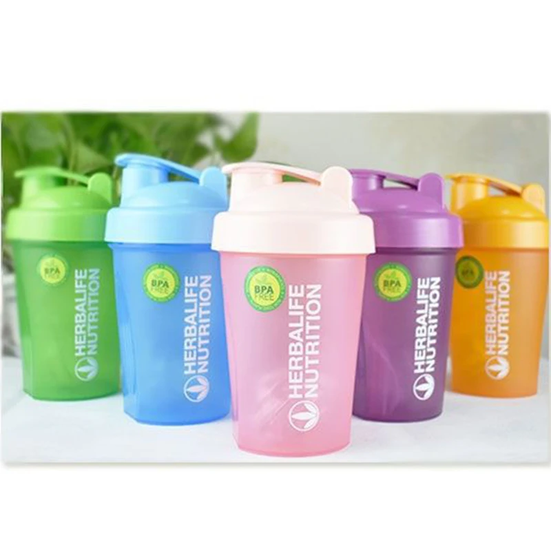 

Manufacturer customized LOGO protein powder shaker 400ML500ML milkshake cup fitness tonic cup