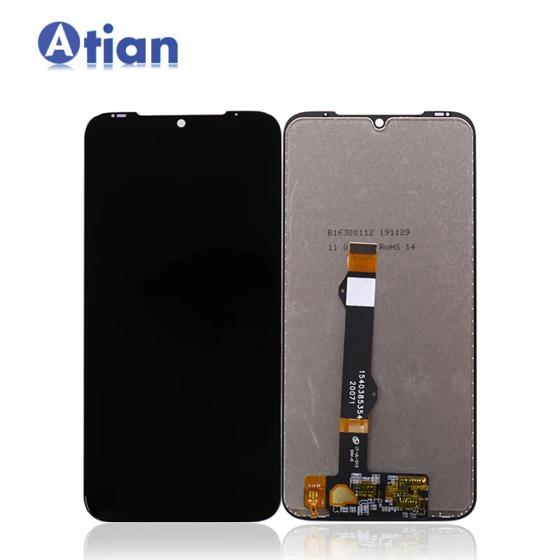 

LCD For Motorola For Moto G8 Plus Display Touch Screen Digitizer Assembly Replacement for Motorola G8 Plus Display XT2019 XT201, Black