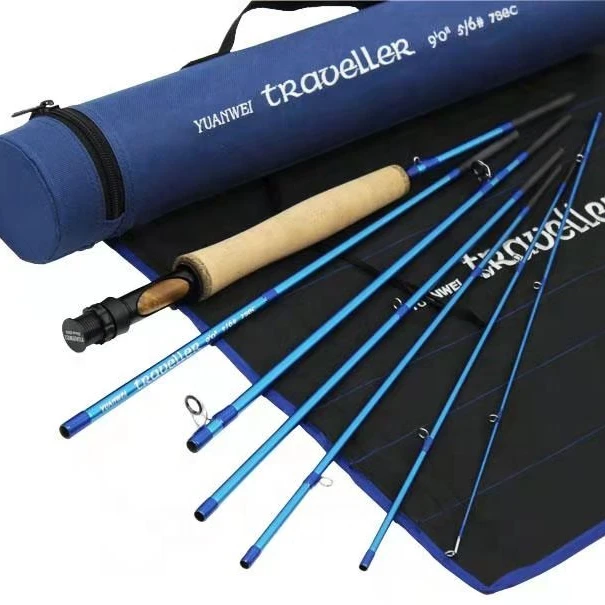 

7-section pure carbon fiber 9 ft fly fishing rod in stock, ready to ship