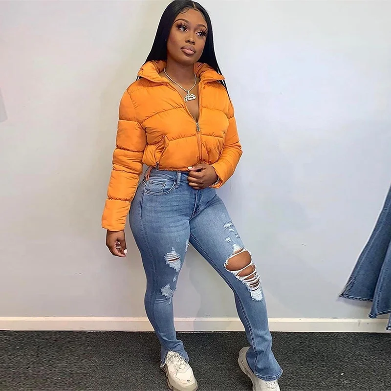 

2021 New Arrival Women Puffer Coat Winter Fall jacket for Ladies Down Bubble Coat, Black/green/white/purple/orange/yellow