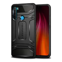 

2019 KAPAVER for Xiaomi Redmi Note 8 Tough Rugged Solid Black Shock Proof Slim Armor Back Cover