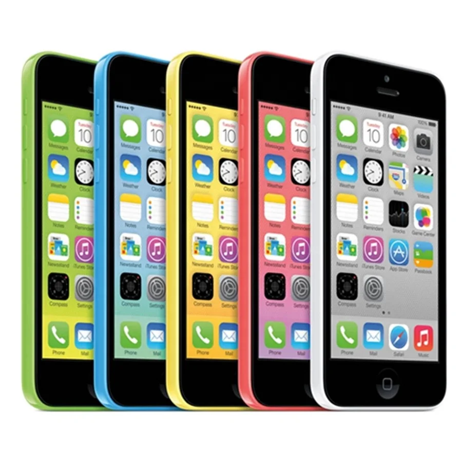 

For Apple iPhone 5c Mobile Phones 4.0" 8GB 16GB 32GB ROM 8MP IOS WIFI GPS Unlocked Smartphone