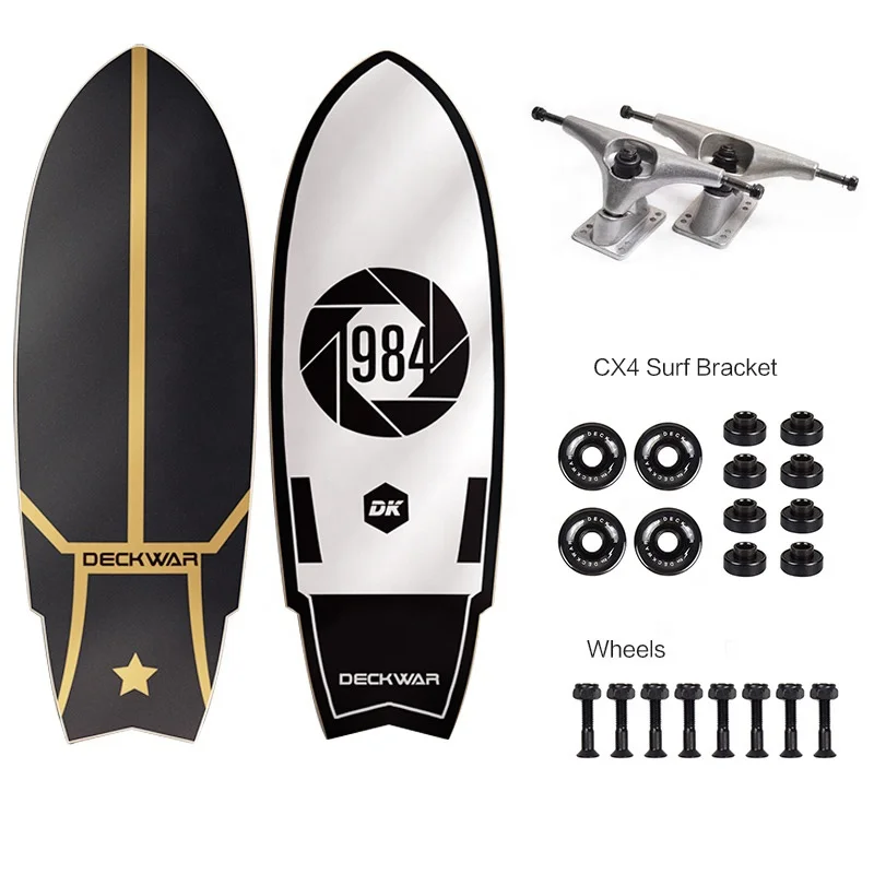 

New 30 inch Deckwar brand DK CX4 surf skate board surf skateboard cruiser