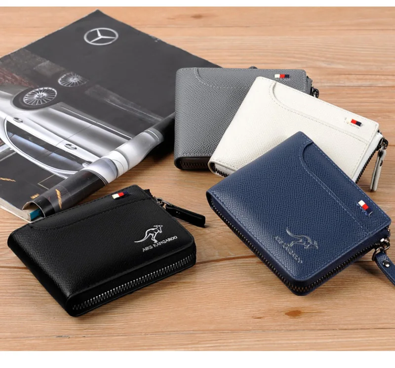 

Designers Wallet For Men Leather Slim Branded Mens Wallet Rfid Blocking Slim