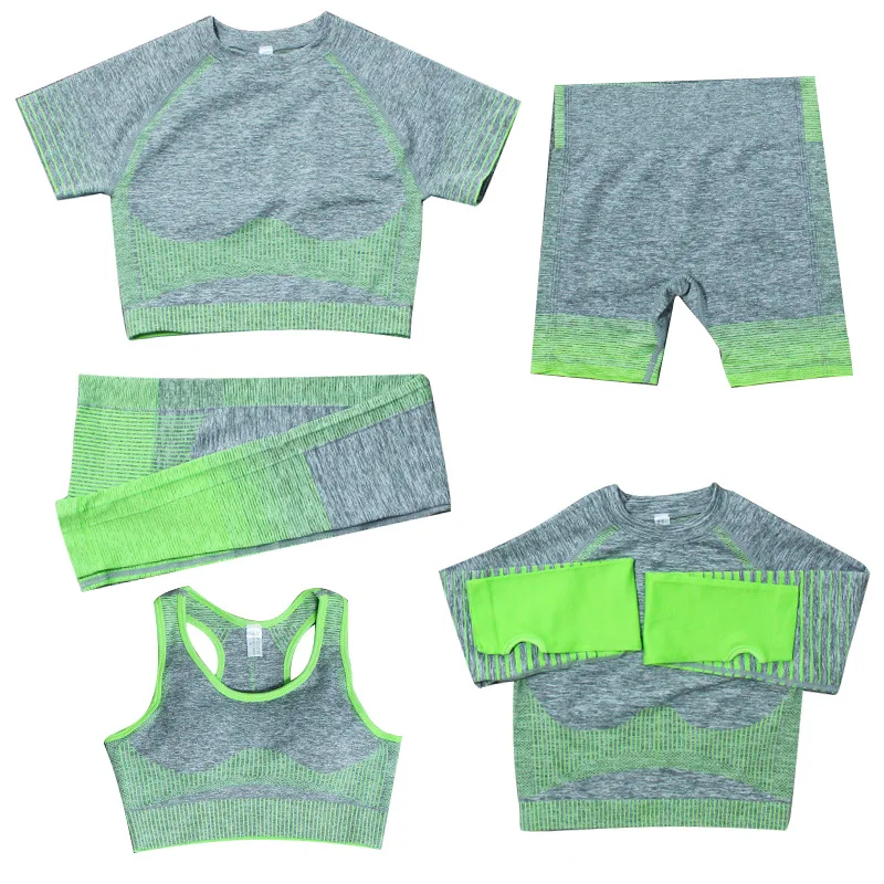 

The cheapest 5PCS Seamless Gym Clothing Yoga Outfit Women Workout Sets