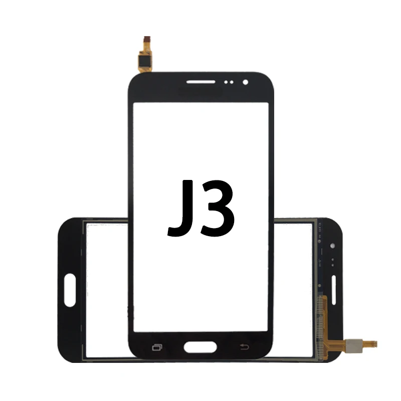 

50% off Ready to ship Touch Screen Digitizer Front Outer Panel Screen touch For Samsung j300, Gold/black