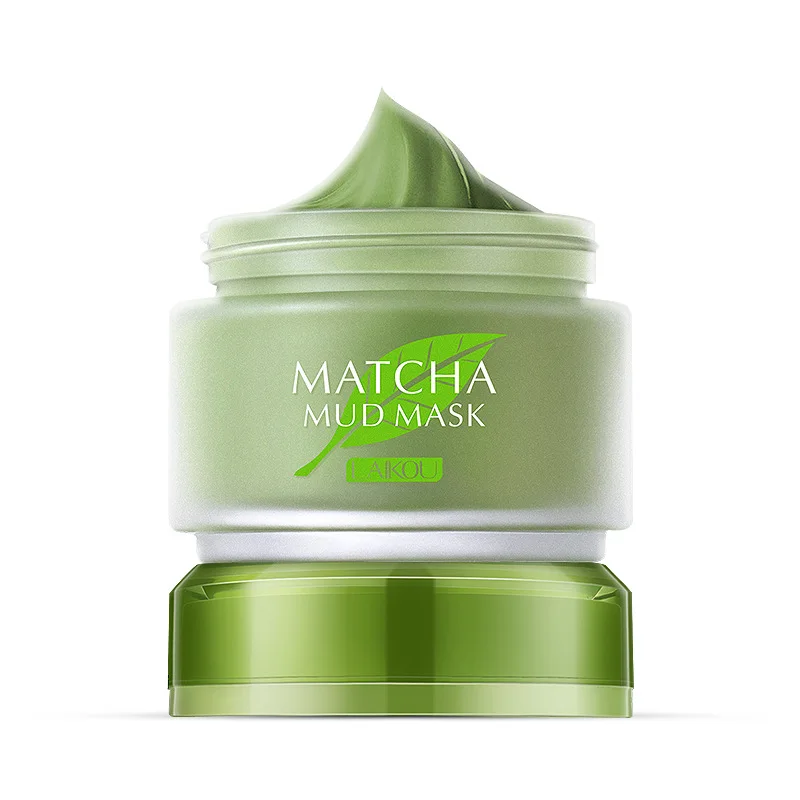 

Wholesale customized high quality natural mud film hydrating and detoxifying mask green tea mud matcha mask