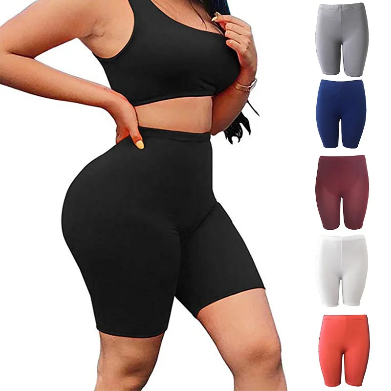 

2021 new arrivals Sweat Pants Shorts Women Stretch Butt Yoga Capri pants