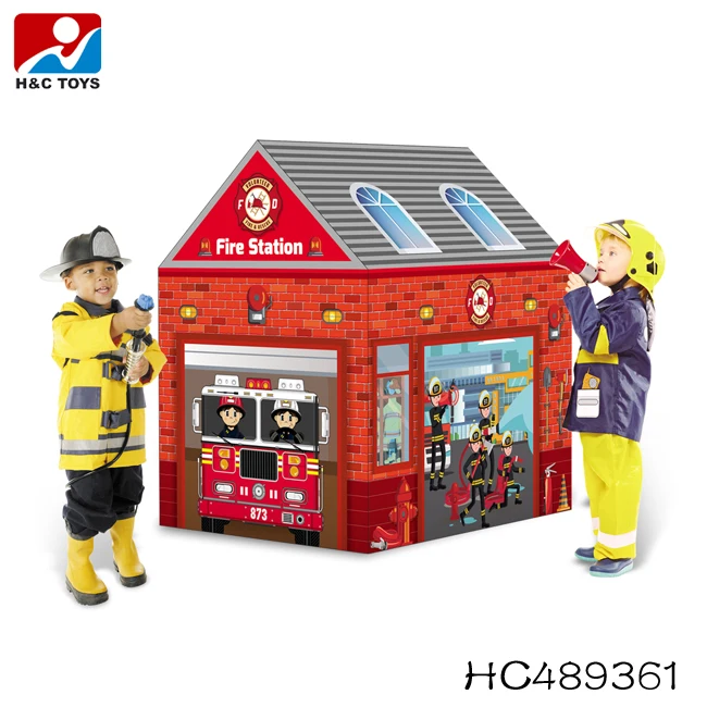 fire station play tent