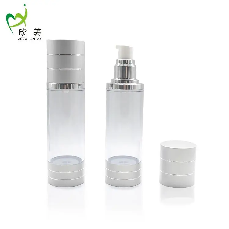 10ml Luxury Plastic Airless Perfume Spray Bottle with Silver Golden Pump Sprayer