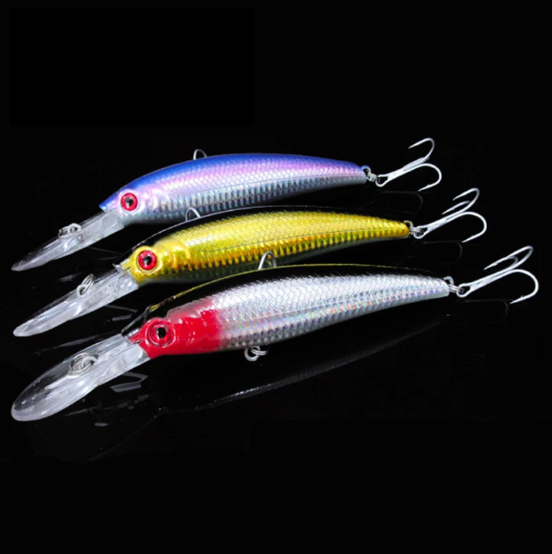 

Amazon 19cm 55g Hot Sale Big Minnow Boat Fishing Tackle Sea Trolling Tuna Big Fish Fishing Bait