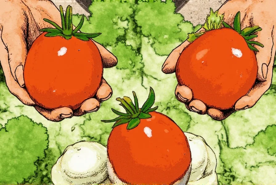 Seasoned vegetables on a baking tray