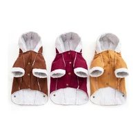 

Amazon Hot Selling 3 Colors Pet Clothing Fur Dog Clothes Coat Wholesale