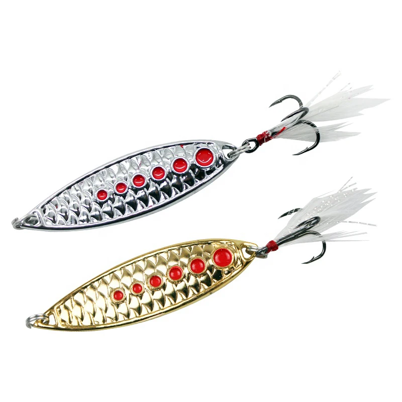

Sequin metal little lure 3g/5g/7g/10g/15g/20g casting lure bionic swimming lure Spoon bait for largemouth Bass pike perch trout, Gold and silver