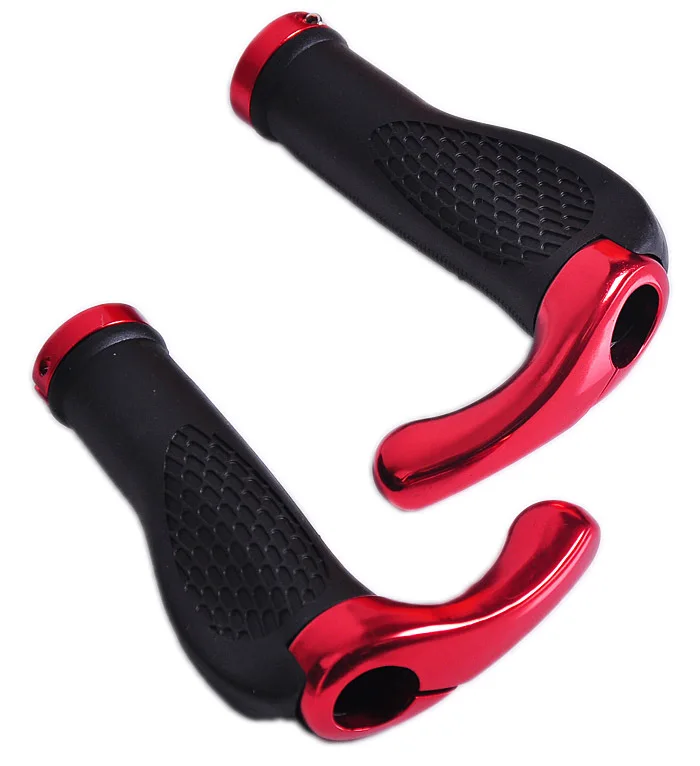 

Ergonomic MTB Mountain Bike Handle Bar Grip Lockable Bicycle Bar Tape Cycling Rubber Handle Grip, Black/gold/red/blue/white