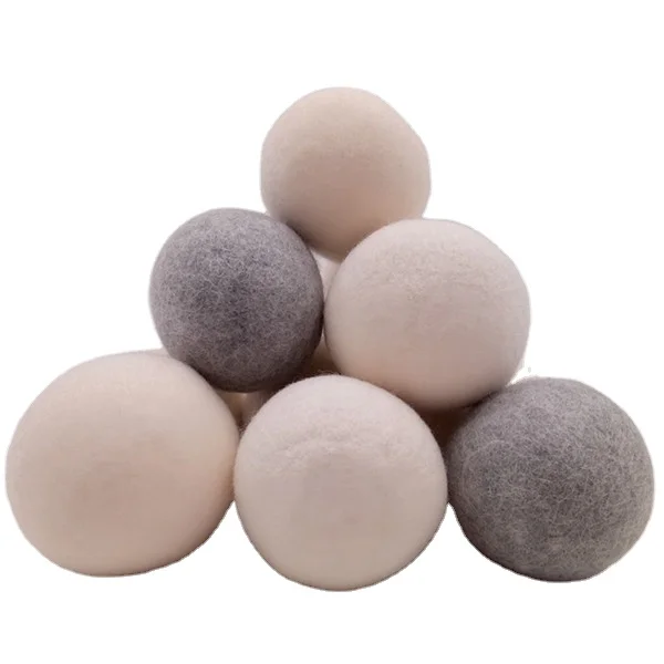 

Wholesale 100% New Zealand Organic Reusable Natural Laundry Xl Wool Dryer Balls, Custom color