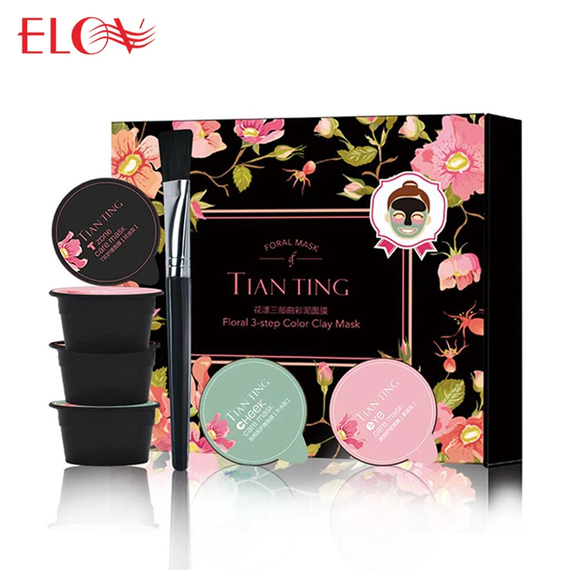 

Popular OEM 3 Color Deep cleansing Clay Mud Face Mask with Factory Price