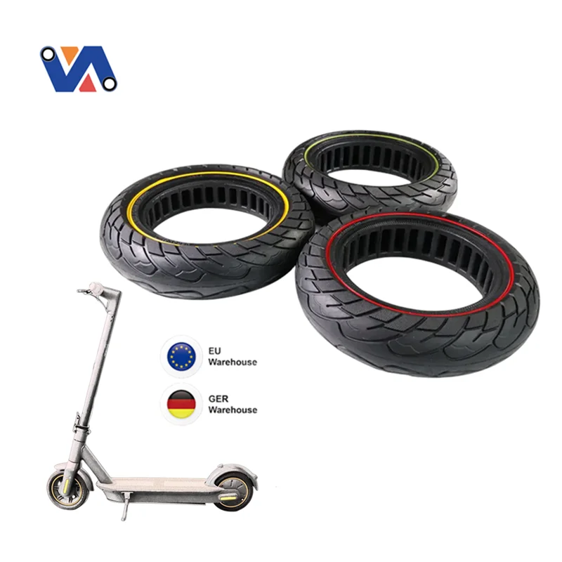 

New Image EU Stock Electric Scooter Tire 10*2.5 Max G30 Color Honeycomb Solid Tyre For Ninebot Max G30/G30D/G30P Series Tyre