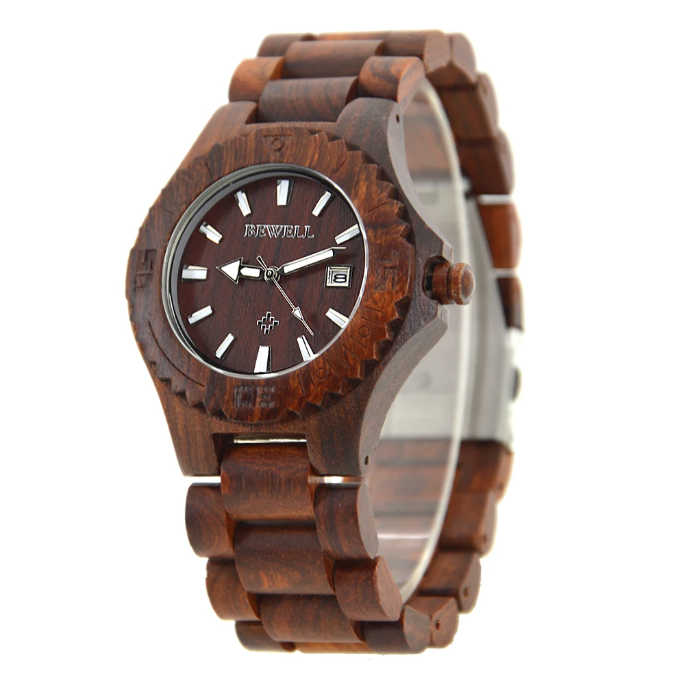 

Handmade Fashionable Reloj OEM Wrist Watch Custom Logo Wood Luxury Watches for Mens Quartz watch Make Your Own gshock