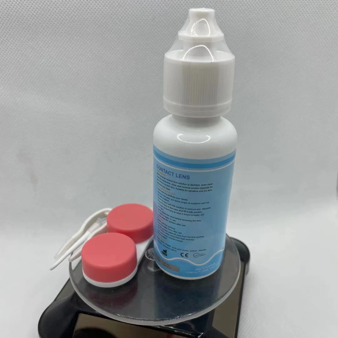 

New Contact Lens Solution 60ml Contact Lens Cleaning Liquid Solution Private Custom Logo