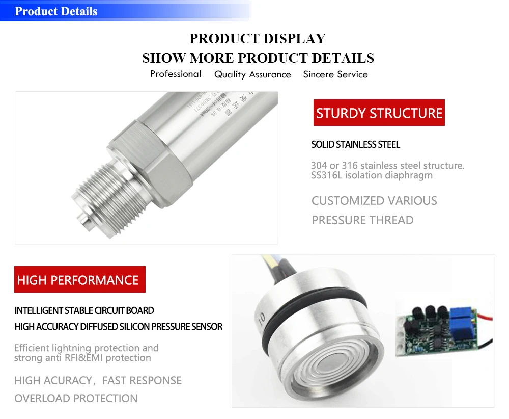 Explosionproof Pressure Sensor 420ma Analog Output Buy