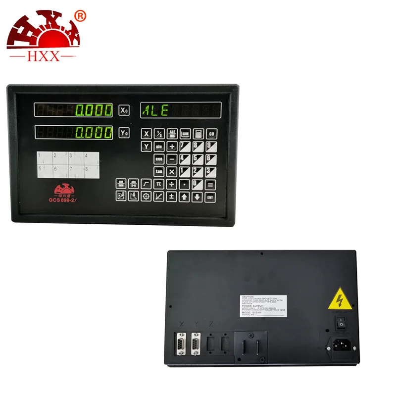 

factory wholesale 2 axis digital readout for mill lathe drilling machinery machine, Black