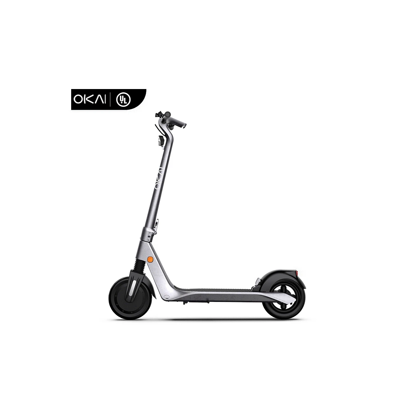 

OKAI ES500 Factory Supply Attractive Price 2021 100kg load High Power Electric Scooter Adult Foldable Faster, Silver gray