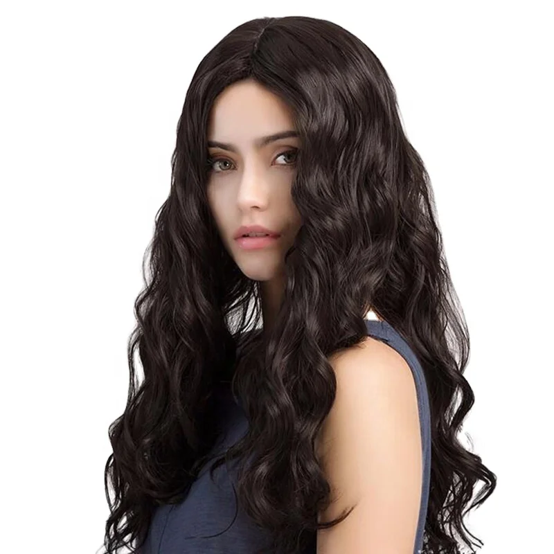 

Excellent Quality Fashion Female Hair Women Wigs Long Curly Small Volume Micro Headgear