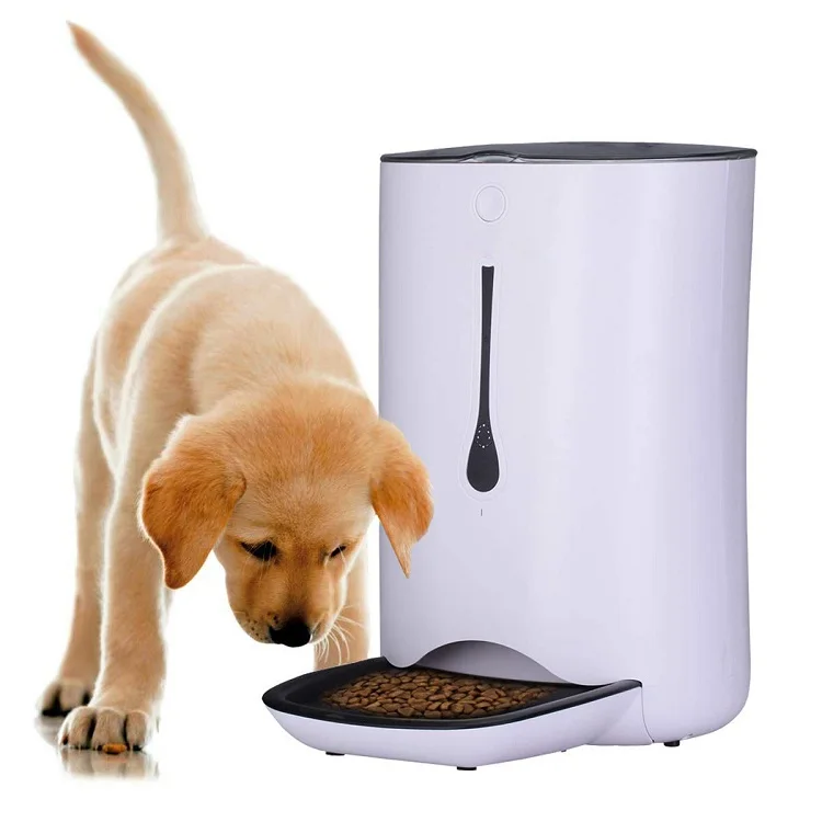 

Smart 7L Capacity Voice Recorder Programmable Dog Food Dispenser Automatic Pet Feeder for Dog