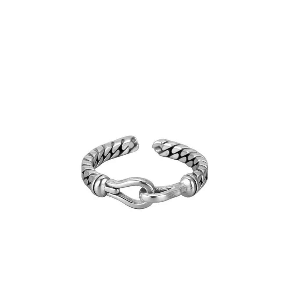

Latest Design 925 Sterling Silver Adjustable Rings Jewelry Women Finger Fashion Rings