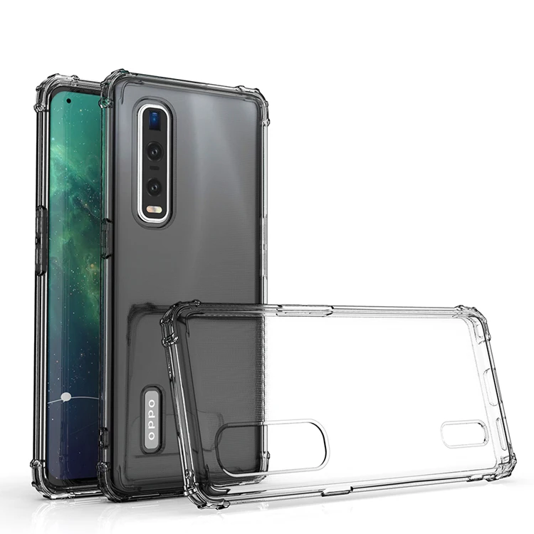 

For OPPO Find X2 Pro Case, Soft Tpu Transparent Clear Case For OPPO Find X2 Pro Global Case Bumper Shockproof Back Cover