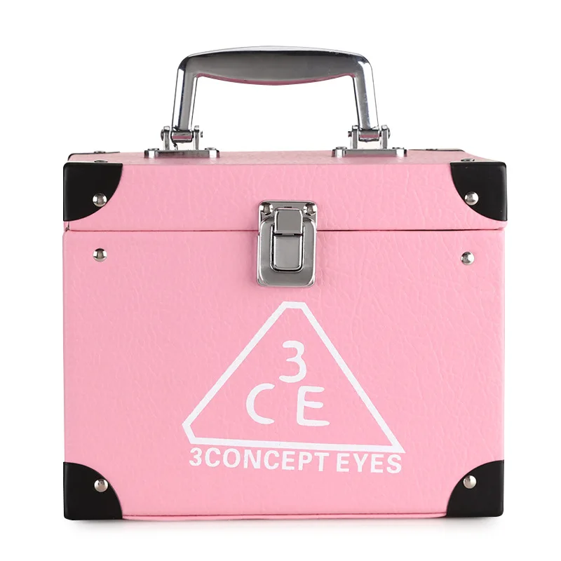 

Cosmetic case storage bag contrast color lovely portable travel large capacity portable storage wash bag, Customizable
