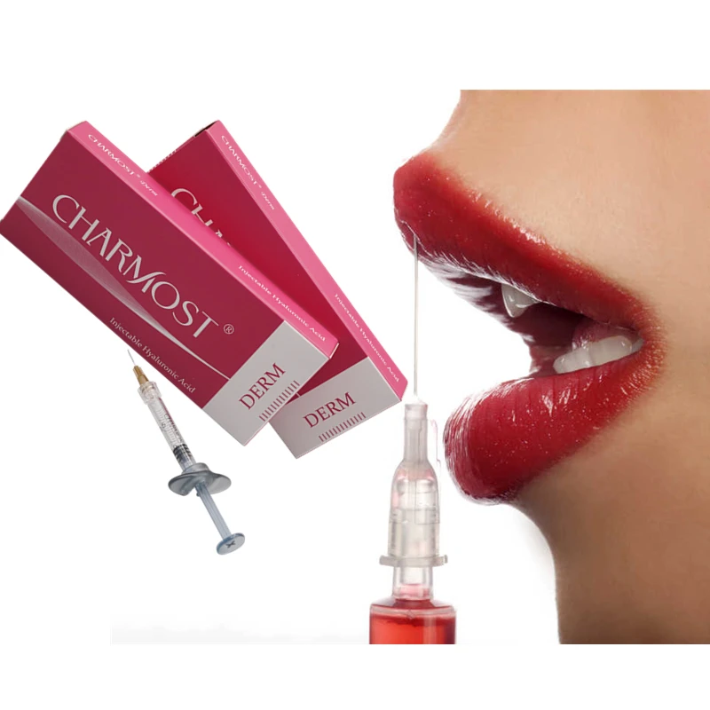 

Hyaluronic Acid Injectable 2 Ml Lip Enhancement Derm Filler, Transparent