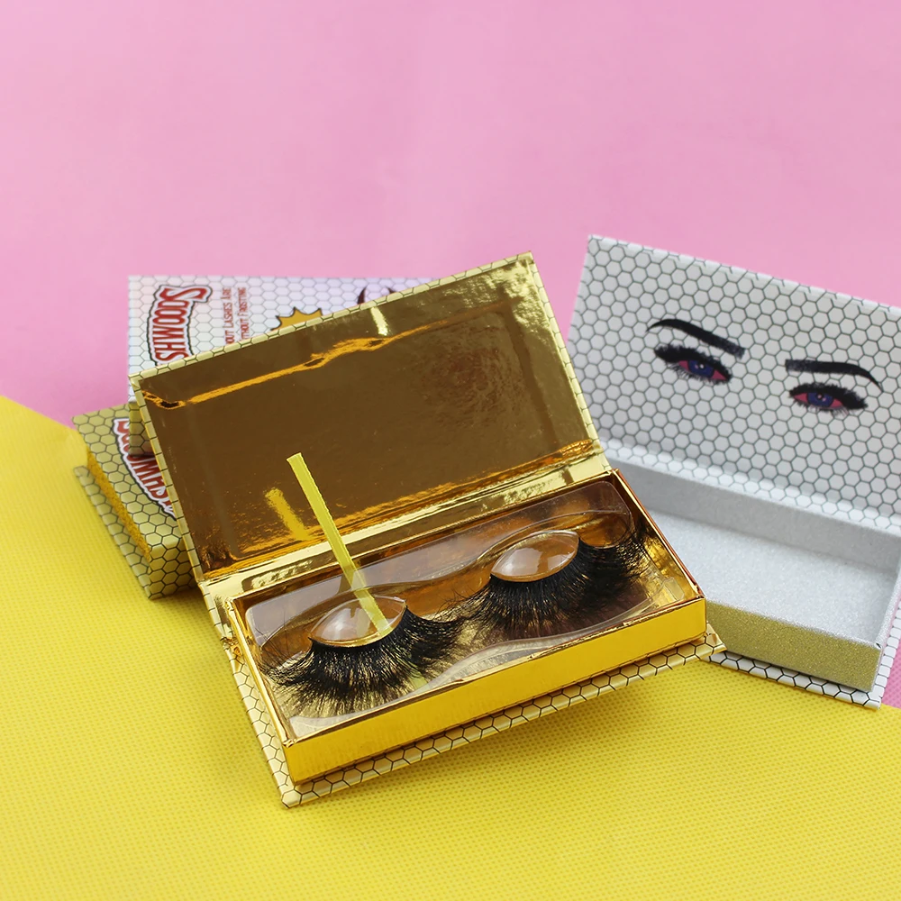 

eyelashes false 3d fiber lashes custom eyelashes packaging, Black