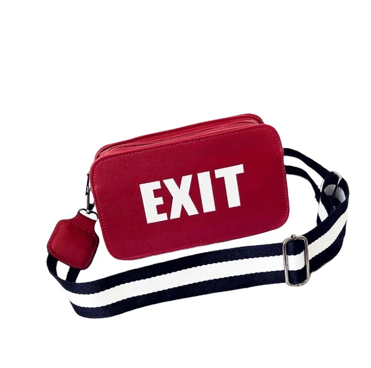 

EXIT Print Fashion Summer Mini Coin Bags PU Leather Beach Makeup Bag Lady Evening Bag Crossbody Woman Handbags 2018, Black,wine red,silver