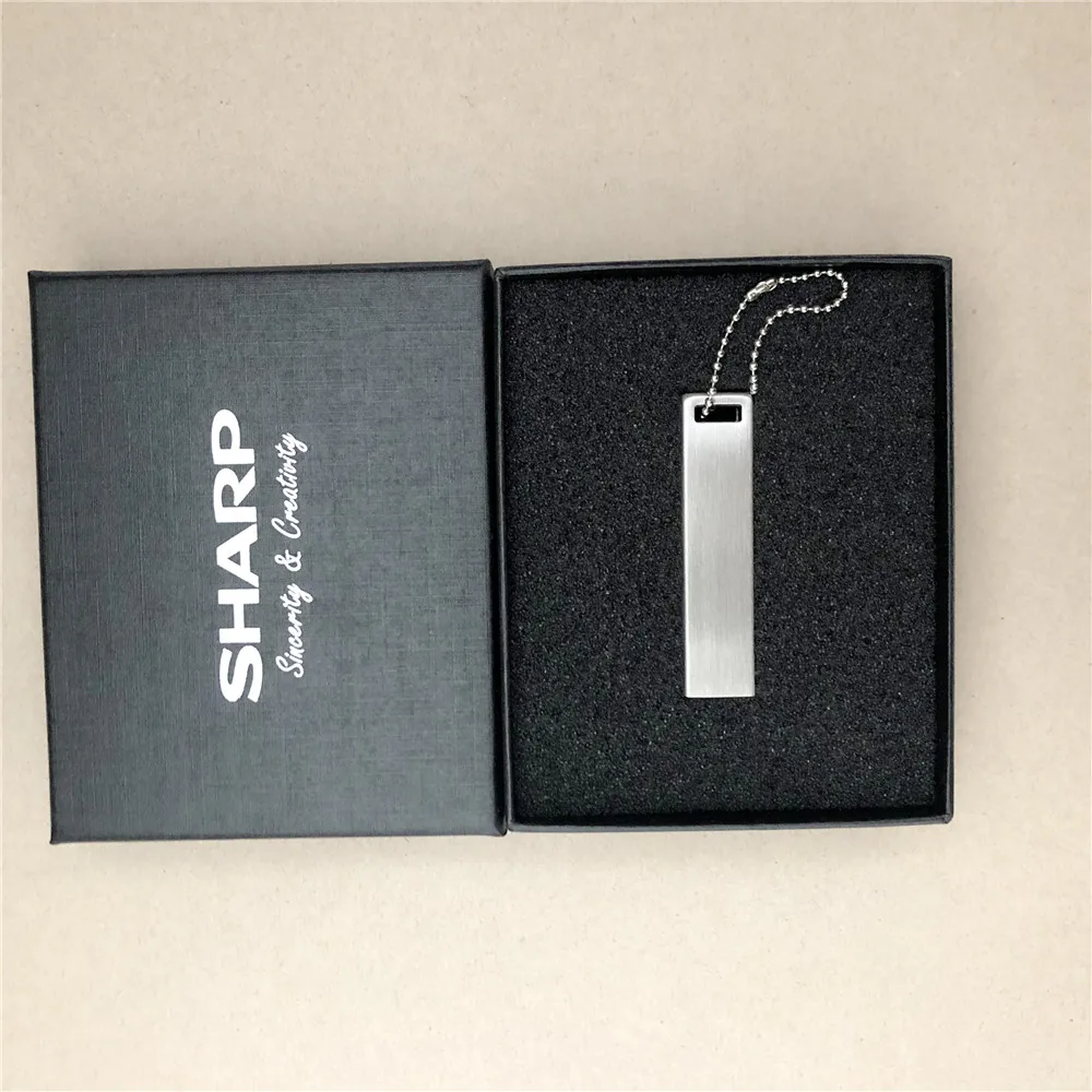 Mini metal 16 gb pen usb flash drive 2.0 4gb 8gb 16 gb 32g 64gb usb stick black pendrive with logo - ANKUX.COM