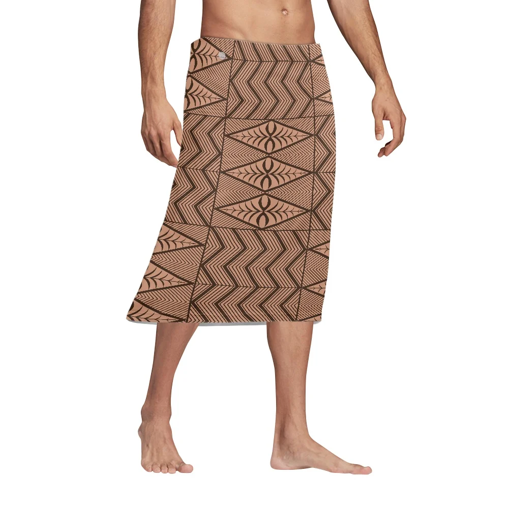 

Island clothing Traditional Lavalava Custom Polynesian Tribal Samoan Print Sarong Men Indonesia Lungi Skirts Sarong Pareo 2022, Customized color