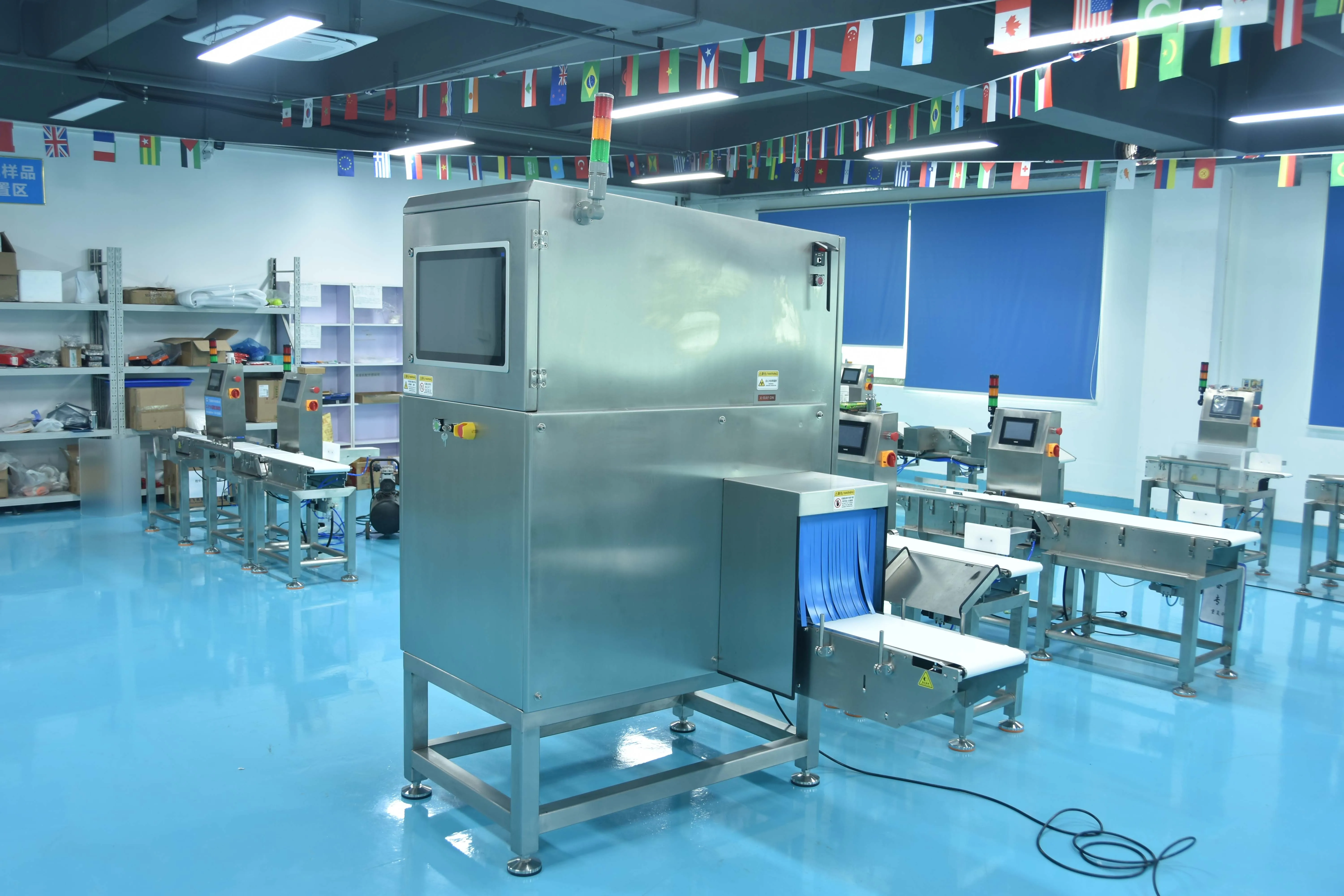 CQ-YW900 canned and bottled X-ray inspection line