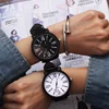 WT0139 Women's Watch Fashion Men Women Big Dial Quartz Wristwatch Casual Lovers Clock Roman Numerals Wholesale