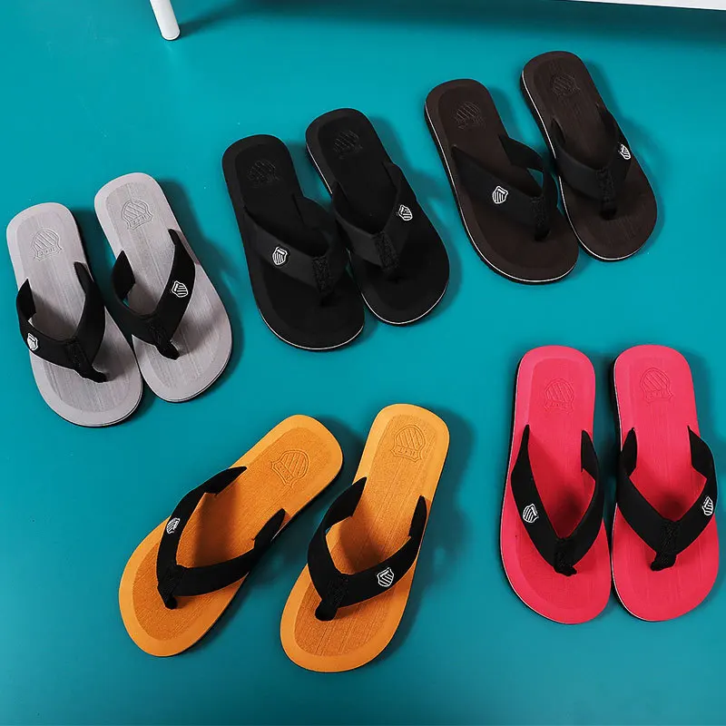 

Men's Flip Flops Summer Trend Indoor And Outdoor Leisure Flip Flops Beach Flip Flops, Customized color