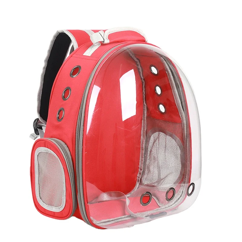 

Manufacturers wholesale cat and dog bag transparent space capsule circulating breathable out portable backpack, Optional