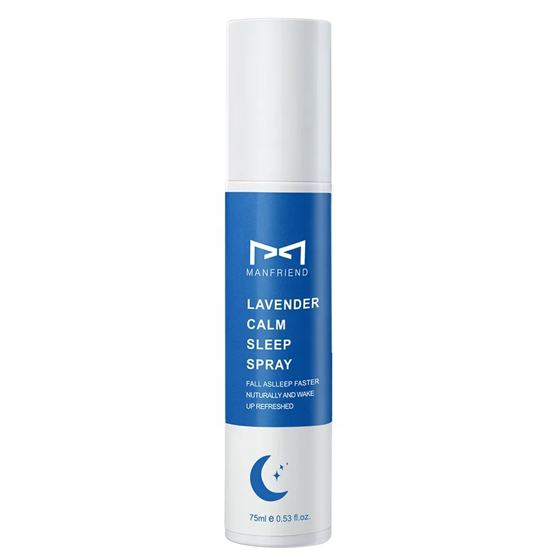 

OEM Sleep Help Spray Revitalizing Pillow Calming Body Relax Personal Care Incense 75ml Lavender Sleep Spray