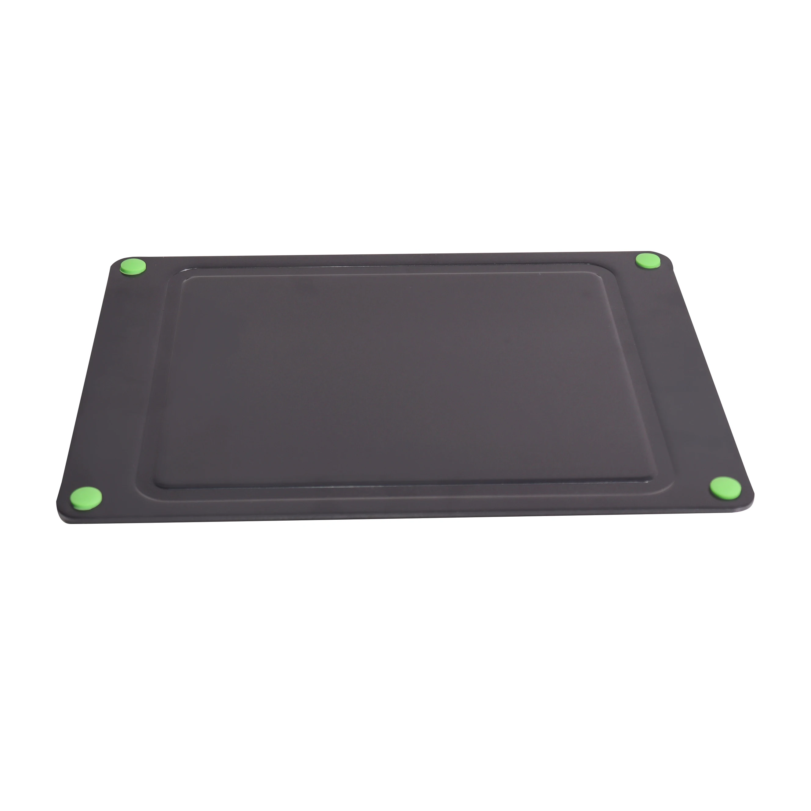

2021 Amazon Hot Sale Aluminum Thaw Frozen 2 in 1 thaw defrosting tray laptop cooling pads, Black