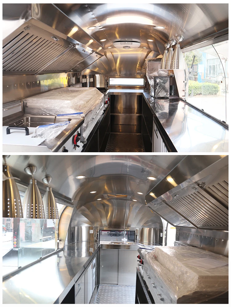 etter Mobile Pizza Fast Food Truck Fully Equipped Airstream Bbq Food