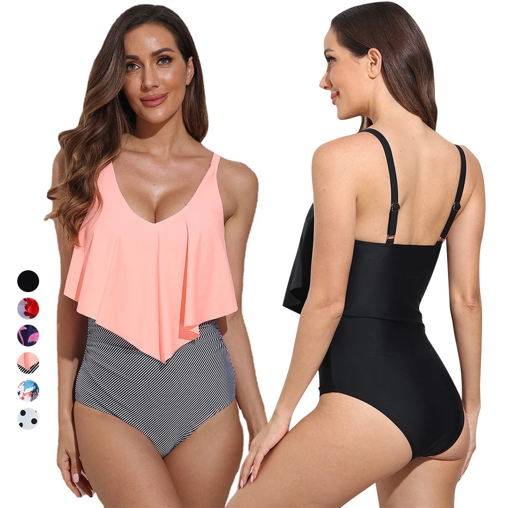 

Wholesale Hot Sales Hollow Out V-Neck Swimsuit 2022 Sexy One Piece Swimsuit Backless SwimWear Women, Picture shown