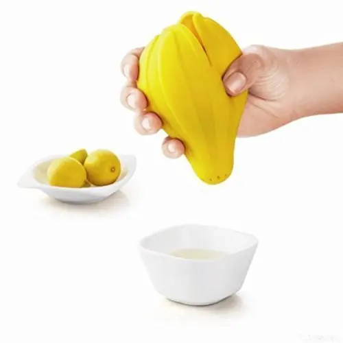 

Kitchen Accessories hand Pressure Lemon Juicer Gadget Hand-held Silicone Juicer Lemon Fruit Juicer Kitchen Kitchen Tools, As picture