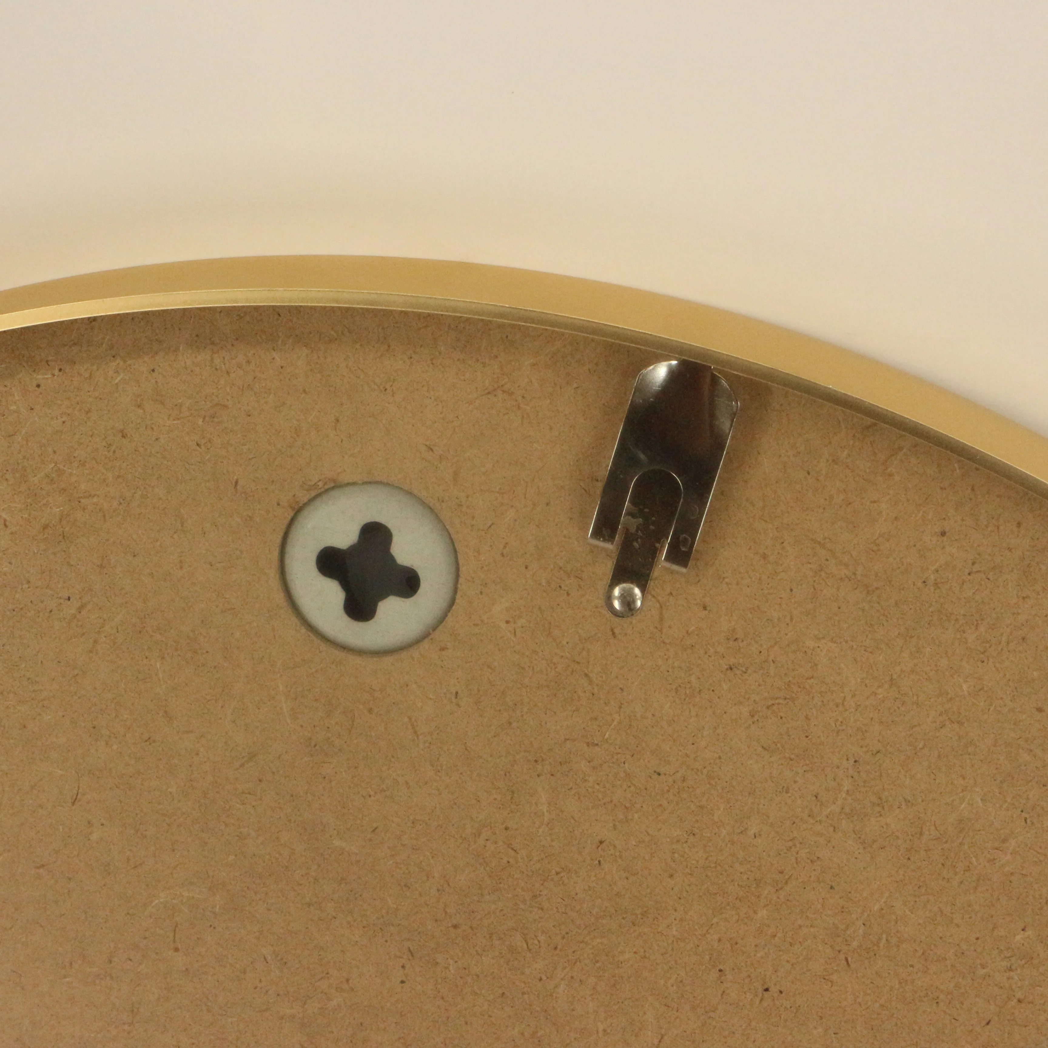 
Metal Framed Round Makeup Mirror Vanity Wall Mounted Mirror Hanging Mirror Modern Aluminum Art Home Decorative for Bathroom 