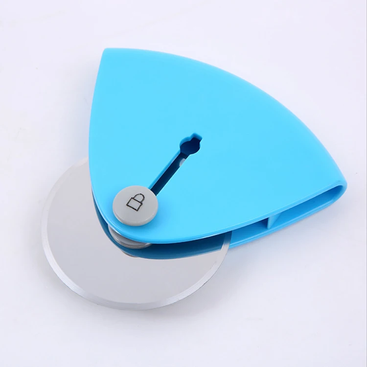 

A3326 Stretch safer Food grade knife stainless steel pizza slices tool baking Kitchen round cookie pizza cutter