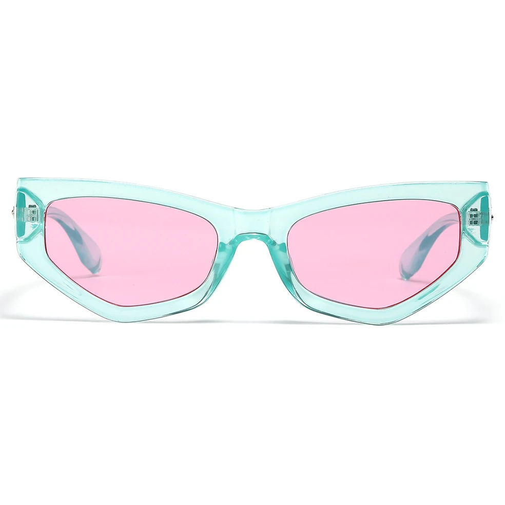 

Candy Color Polygonal Irregular Large Sunglasses New Manufacturers Custom Logo Fashion UV400 Women Private Label 2022 Sunglasses