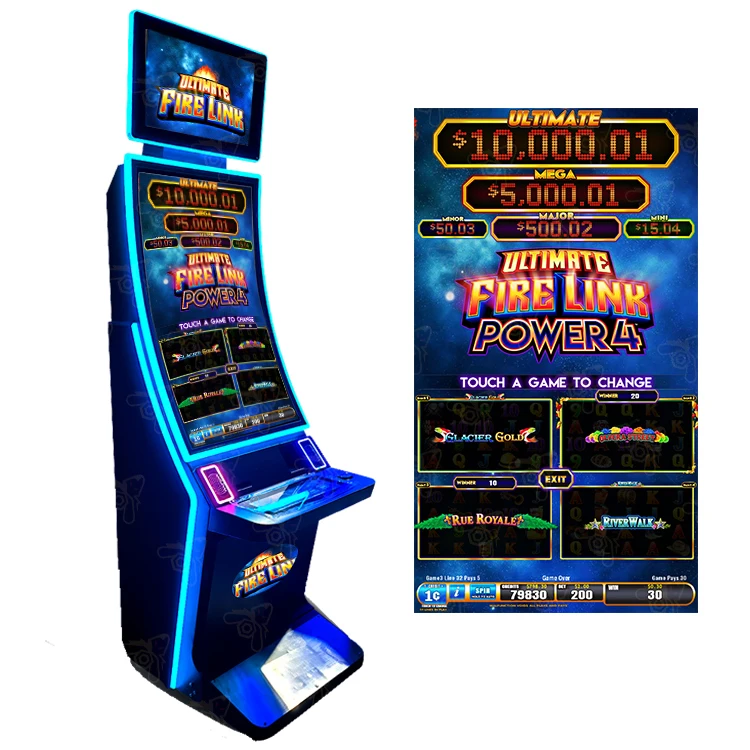 

Usa Most Popular 43" Vertical Cabinet SG Multi Game Board Fire Link Power 4